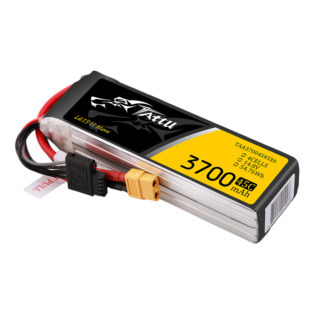 Tattu G-Tech 3700mAh 4S 45C Lipo Battery Pack with XT60 Plug - Image 3