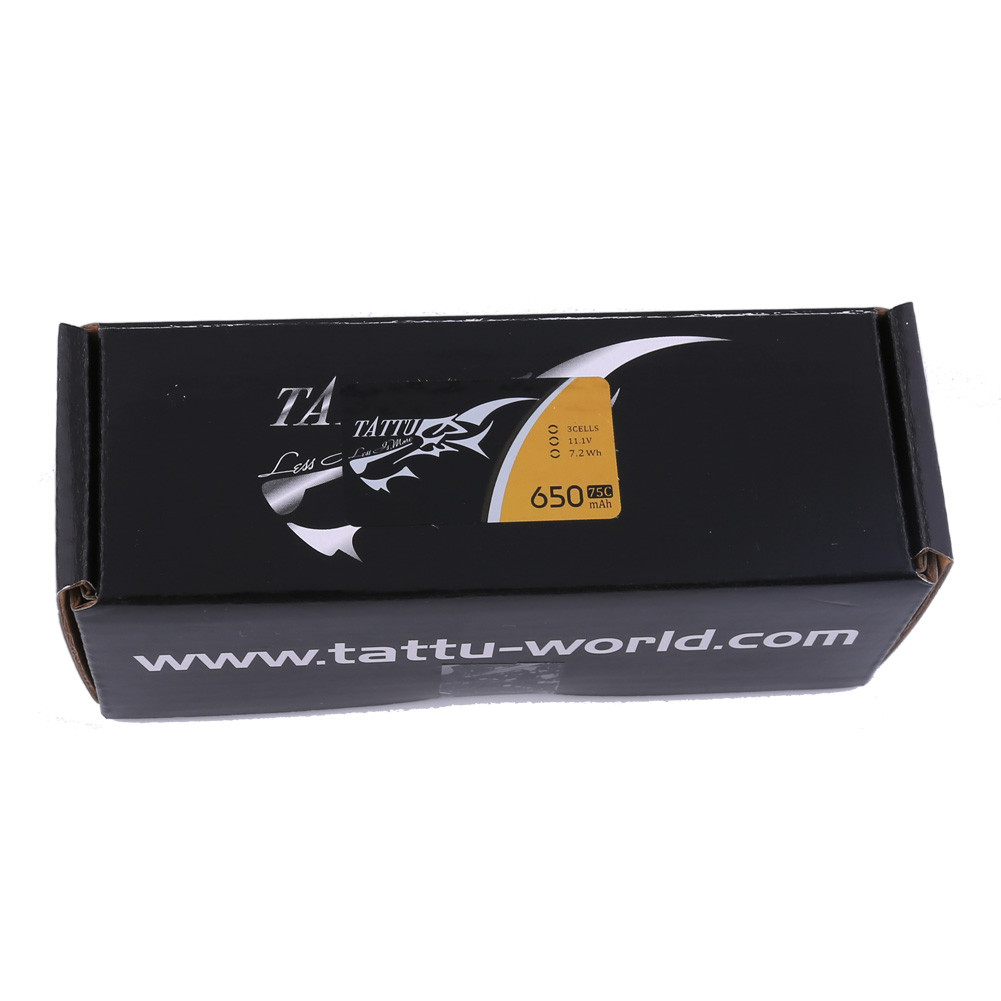 Tattu 650mAh 3S 75C 11.1V Lipo Battery Pack with XT30 Plug - Image 3