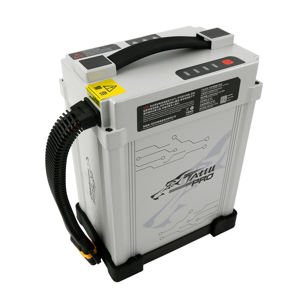 Tattu Pro 22000mAh 44.4V 25C 12S1P Lipo Smart Battery Pack with AS150U-F Plug - 图片 5